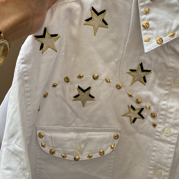 Brand new denim short sleeve shirt - Picture 6 of 7